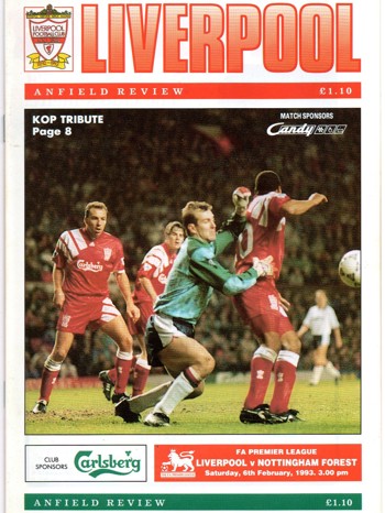 Match programme